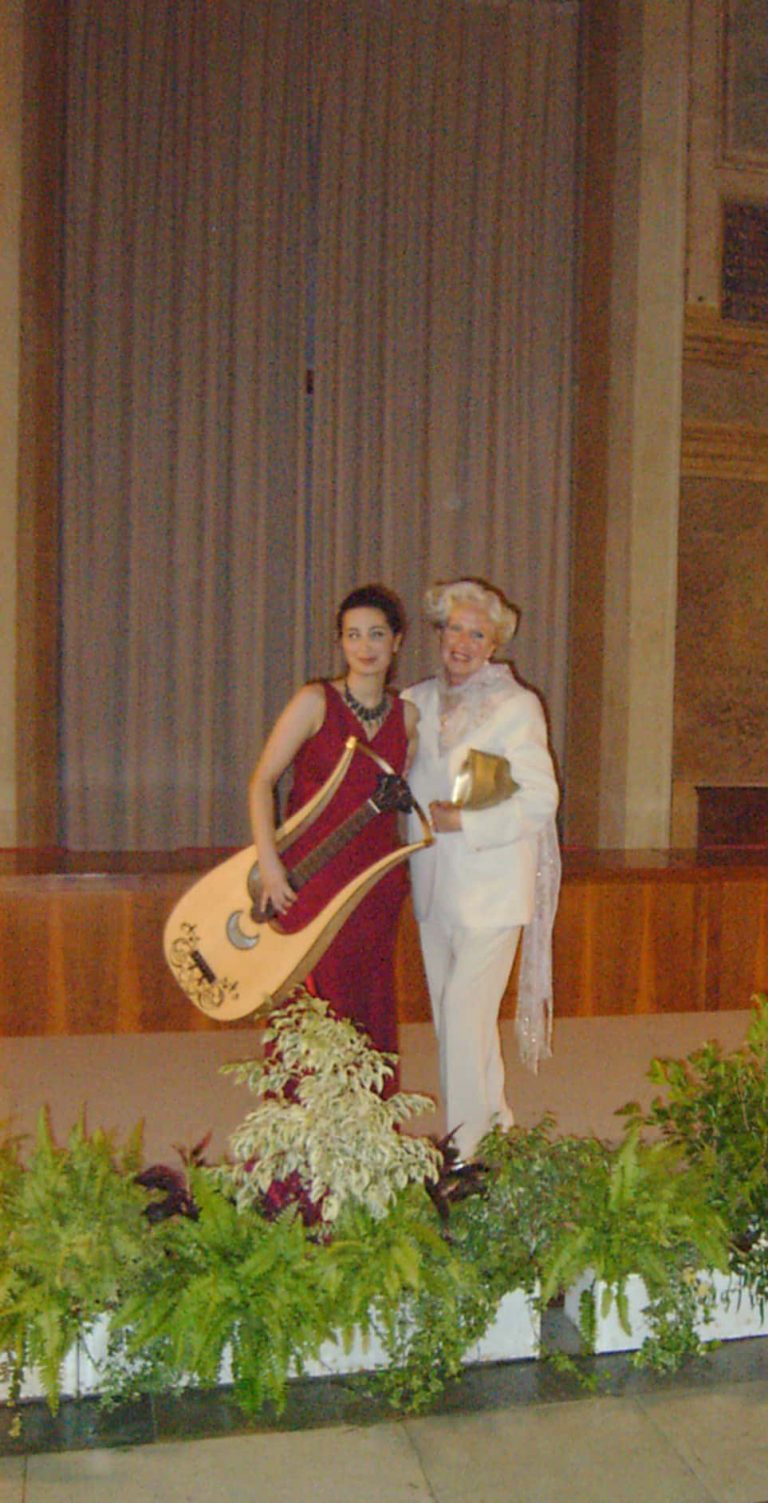 With the Soprano Elisabetta Majeron, XXII International Guitar Festival, Udine