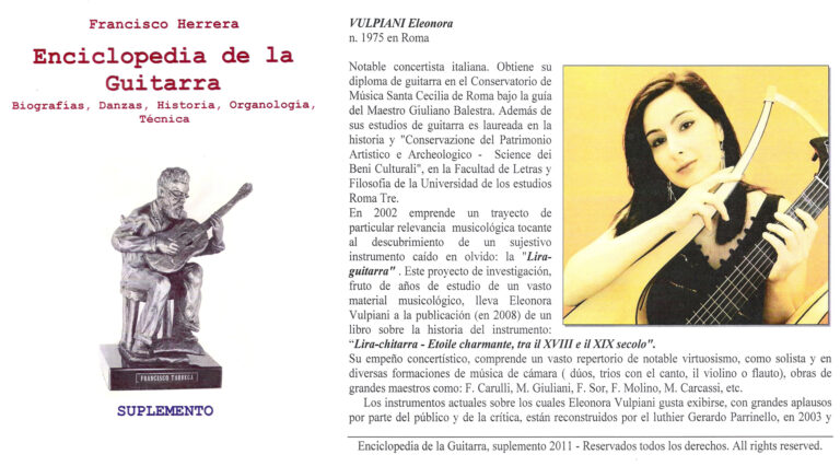 Enciclopedia de la Guitarra (di F. Herrera)